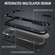 iPhone 12 mini iPAKY Thunder Series Aluminum alloy Shockproof Protective Case  - Black