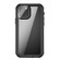 iPhone 12 mini Waterproof Full Coverage PC + TPU Phone Case  - Black