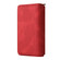iPhone 12 mini Skin Feel PU + TPU Horizontal Flip Leather Case with Holder & 15 Cards Slot & Wallet & Zipper Pocket & Lanyard  - Red