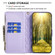 iPhone 12 mini Diamond Lattice Zipper Wallet Leather Flip Phone Case  - Purple