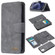 iPhone 12 mini Detachable Frosted Magnetic Horizontal Flip Leather Case with Card Slots & Holder & Zipper Wallet & Photo Frame  - Grey