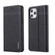 iPhone 12 mini GEBEI Top-grain Leather Horizontal Flip Protective Case with Holder & Card Slots  - Black