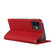 iPhone 12 mini Litchi Genuine Leather Phone Case  - Red
