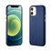 iPhone 12 mini Carbon Fiber Leather Texture Kevlar Anti-fall Phone Protective Case  - Blue