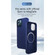 iPhone 12 mini TOTUDESIGN AA-159 Brilliant Series MagSafe Liquid Silicone Protective Case  - Blue