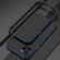 iPhone 12 mini Aurora Series Lens Protector + Metal Frame Protective Case  - Black Blue