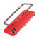 iPhone 12 mini Aurora Series Lens Protector + Metal Frame Protective Case  - Red