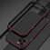 iPhone 12 mini Aurora Series Lens Protector + Metal Frame Protective Case  - Black Red