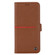 iPhone 12 mini GEBEI Top-grain Leather Horizontal Flip Protective Case with Holder & Card Slots & Wallet & Photo Frame  - Brown