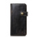 iPhone 12 mini Denior Oil Wax Cowhide DK Magnetic Button Leather Phone Case - Black