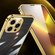 iPhone 12 mini Carbon Brazed Stainless Steel Ultra Thin Protective Phone Case  - Gold