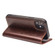 iPhone 12 mini QIALINO Horizontal Flip Leather Case with Holder & Card Slots & Wallet  - Brown