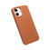 iPhone 12 mini QIALINO Nappa Leather Shockproof Magsafe Case  - Brown