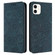 iPhone 11 Ethnic Embossed Adsorption Leather Phone Case - Blue