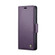 iPhone 11 CaseMe 023 Butterfly Buckle Litchi Texture RFID Anti-theft Leather Phone Case - Pearly Purple