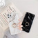 iPhone 11 TPU Smooth Marble with Ring Metal Rhinestone Bracket Mobile Phone Protective Case - Purple Stone Q7