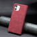 iPhone 11 Magnetic Splicing Leather Phone Case  - Red