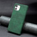iPhone 11 Magnetic Splicing Leather Phone Case  - Green