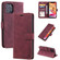 Skin Feel Anti-theft Brush Horizontal Flip Leather Phone Case iPhone 11 - Red