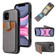 iPhone 11 Soft Skin Leather Wallet Bag Phone Case  - Grey