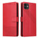 iPhone 11 GQUTROBE Skin Feel Magnetic Leather Phone Case  - Red