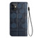 iPhone 11 Football Texture Magnetic Leather Flip Phone Case  - Dark Blue