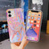 iPhone 11 Laser Glitter Watercolor Pattern Shockproof Protective Case  - FD4