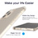 iPhone 11 LESUDESIGN Series Frosted Acrylic Anti-fall Protective Case  - Transparent