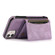 Three-fold Leather Phone Case with Card Slot & Wallet & Holder iPhone 11 - Purple