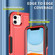 iPhone 11 3 in 1 PC + TPU Shockproof Phone Case - Red