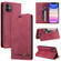 Skin Feel Anti-theft Brush Horizontal Flip Leather Case with Holder & Card Slots & Wallet iPhone 11 - Wine Red