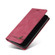 Skin Feel Anti-theft Brush Horizontal Flip Leather Case with Holder & Card Slots & Wallet iPhone 11 - Wine Red