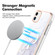 iPhone 11 Marble Pattern Dual-side IMD Magsafe TPU Phone Case - White 006