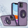iPhone 11 Rotating Ring Magnetic Holder Phone Case - Purple