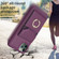 iPhone 11 BF29 Organ Card Bag Ring Holder Phone Case - Dark Purple