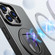iPhone 11 Rotating Ring Magnetic Holder Phone Case - Black
