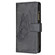 iPhone 11 Flying Butterfly Embossing Pattern Zipper Horizontal Flip Leather Case with Holder & Card Slots & Wallet - Black