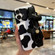 iPhone 11 Frosted Wrist Band TPU Phone Case - Milk Cow Texture