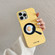 iPhone 11 2 in 1 Detachable Painted Pattern Phone Case - Fried Eegg