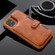 iPhone 11  iPhone 11 Buckle Zipper Shockproof Protective Case with Holder & Card Slots & Wallet & Lanyard & Photos Frame - Brown