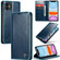 iPhone 11 CaseMe 003 Crazy Horse Texture Leather Phone Case - Blue