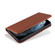 iPhone 11 Strong Magnetism Shockproof Horizontal Flip Liquid Feel Leather Case with Holder & Card Slots & Wallet - Brown