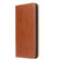 Fierre Shann PU Genuine Leather Texture Horizontal Flip Leather Case with Holder & Card Slots & Wallet iPhone 11 - Brown