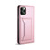 iPhone 11 Strong Magnetism Shockproof Horizontal Flip Liquid Feel Leather Case with Holder & Card Slots & Wallet - Rose Gold