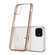 iPhone 11 GEBEI Plating TPU Shockproof Protective Case - Gold
