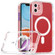iPhone 11 Cat-eye TPU + Acrylic Magsafe Phone Case  - Purple