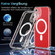 iPhone 11 Cat-eye TPU + Acrylic Magsafe Phone Case  - Red