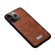 iPhone 11 SULADA Shockproof TPU + Handmade Leather Protective Case - Brown