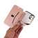 Bronzing Plating PU + TPU Horizontal Flip Leather Case with Holder & Card Slot iPhone 11 - Pink White