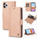 LC.IMEEKE Magnetic Buckle PU + TPU Horizontal Flip Leather Case with Holder & Card Slots & Wallet iPhone 11 - Rose Gold